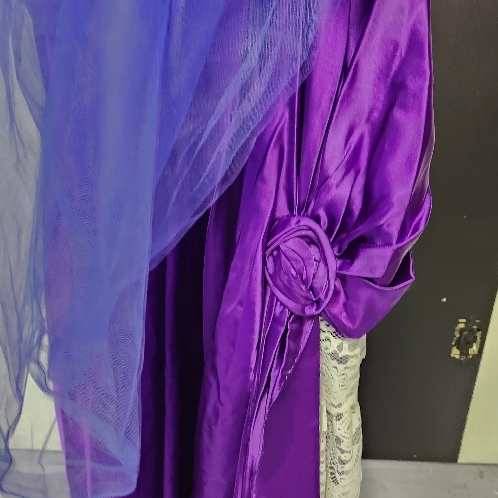 1960's vintage Gothic Victorian gown - Picture 11 of 12